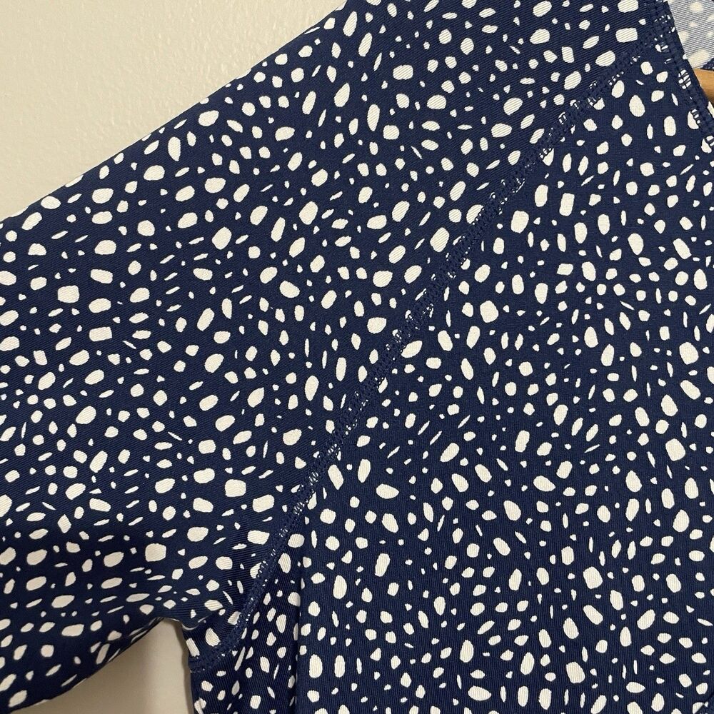 Title Nine Sayonara Cafe Sleeve Dress XL Dots - Picture 3 of 13